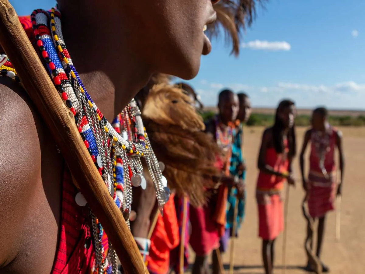 Z wizytą u Masajów