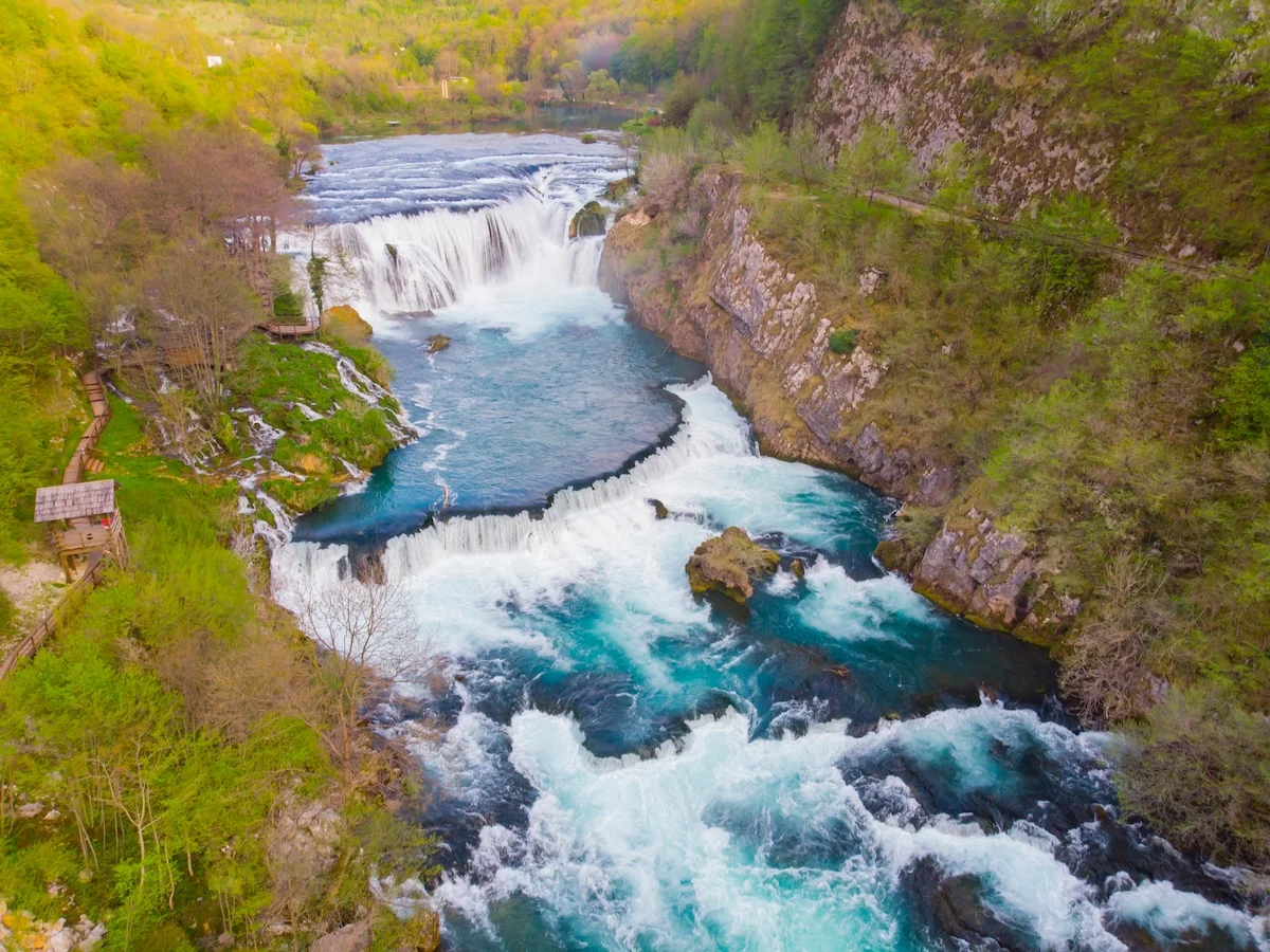 ZADAR - WODOSPADY NA RZECE UNA - WARSZAWA